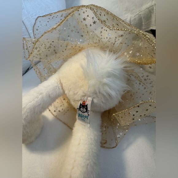 Retired NWT Large Glistening Belle Bunny Rare Jellycat Collector Item Authentic - Picture 11 of 15